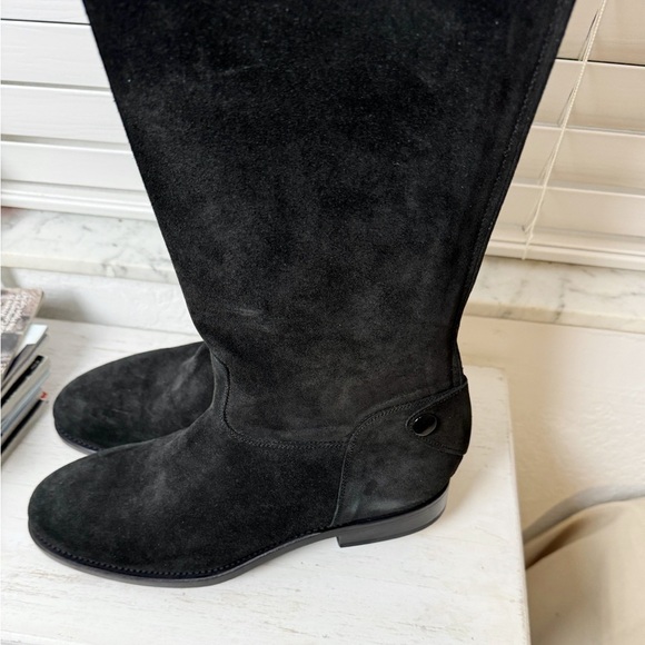 Alberto Fasciani Suede Leather Long Boots